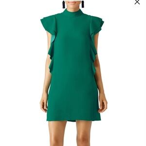 Kate Spade Kelly Green Flutter Dress